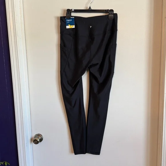 NWT Old Navy High Rise Powersoft Black Leggings Size L - Picture 4 of 4